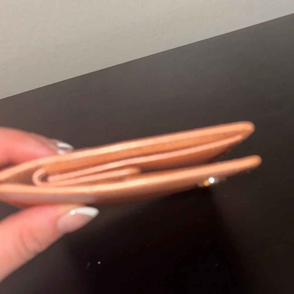 CHANEL Apricot Leather Wallet - Picture 8 of 10